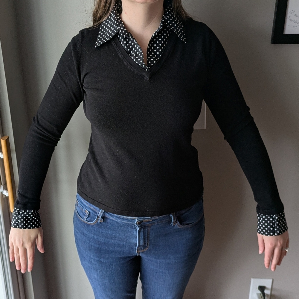 Small Black  NY Collection Top
